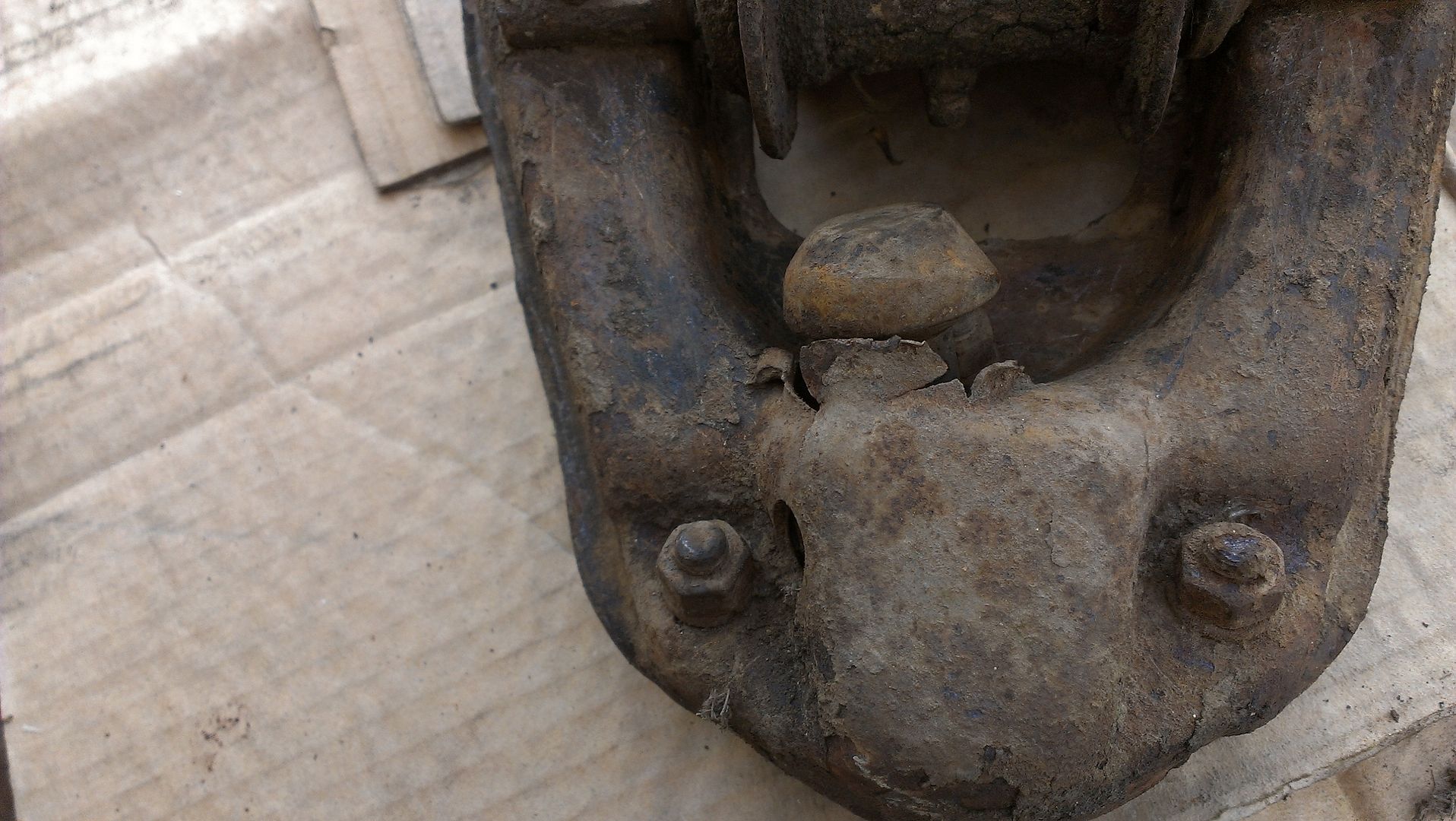 first gen upper ball joint failure Chevy Nova Forum